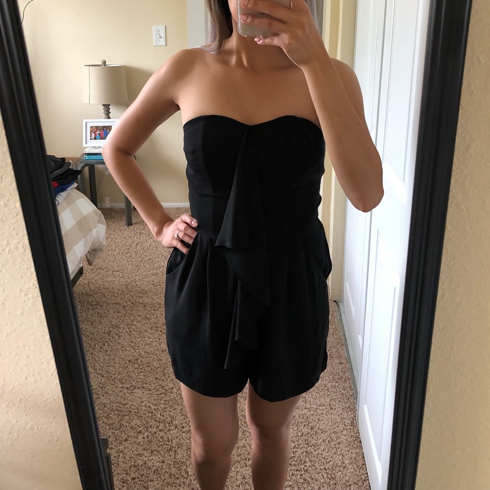 Express Black Romper